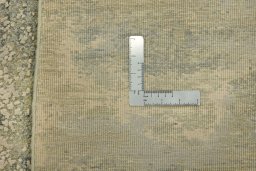 Close-up detail of New Mahli rug from Pakistan showing Wool weave
