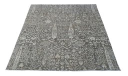 Close-up detail of New Mahli rug from Pakistan showing Wool weave