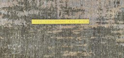 Corner detail of New Mahli rug showing border pattern and Wool pile