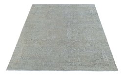 Close-up detail of New Mahli rug from Pakistan showing Wool weave