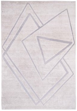Full view of New Mahli rug from Pakistan, 360 × 249 cm in Gray tones