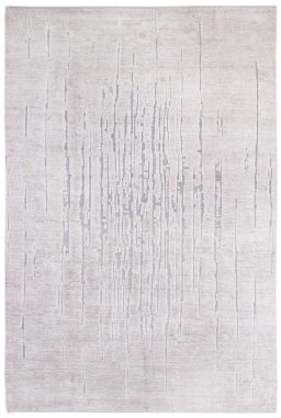 Full view of New Mahli rug from Pakistan, 363 × 246 cm in Gray tones