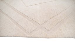 Close-up detail of New Mahli rug from Pakistan showing Wool weave