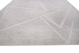 Close-up detail of New Mahli rug from Pakistan showing Wool weave