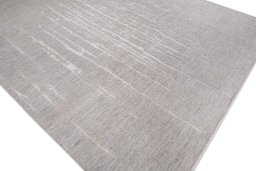 Full view of New Mahli rug from Pakistan, 300 × 258 cm in Gray tones