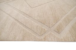 Close-up detail of New Mahli rug from Pakistan showing Wool weave