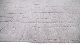 Close-up detail of New Mahli rug from Pakistan showing Wool weave
