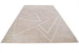 Surface texture of New Mahli rug with natural Wool and intricate pattern
