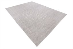 Corner detail of New Mahli rug showing border pattern and Wool pile