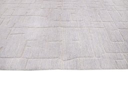 Close-up detail of New Mahli rug from Pakistan showing Wool weave