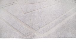 Close-up detail of New Mahli rug from Pakistan showing Wool weave