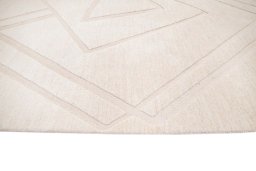 Close-up detail of New Mahli rug from Pakistan showing Wool weave