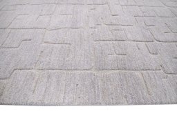 Close-up detail of New Mahli rug from Pakistan showing Wool weave