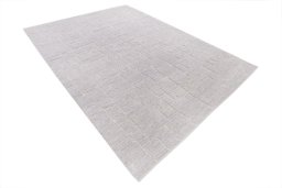 Corner detail of New Mahli rug showing border pattern and Wool pile