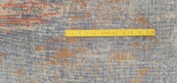 Close-up detail of New Mahli rug from Pakistan showing Wool weave