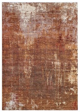 Full view of New Mahli rug from Pakistan, 428 × 303 cm in Beige tones