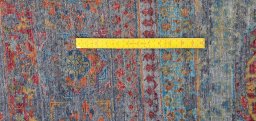 Full view of New Mahli rug from Pakistan, 368 × 275 cm in Multi Color tones