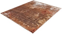 Close-up detail of New Mahli rug from Pakistan showing Wool weave