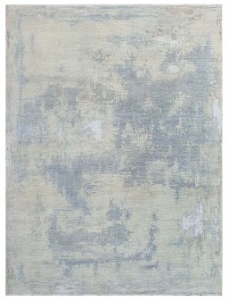 Full view of New Mahli rug from Pakistan, 373 × 274 cm in Gray tones