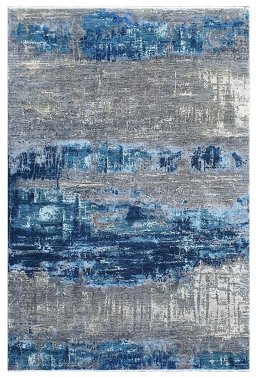 Full view of New Mahli rug from Pakistan, 302 × 200 cm in Blue tones