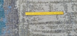 Full view of New Mahli rug from Pakistan, 302 × 200 cm in Blue tones