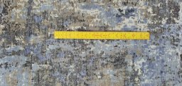 Full view of New Mahli rug from Pakistan, 294 × 200 cm in Gray tones