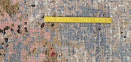 Full view of New Mahli rug from Pakistan, 298 × 201 cm in Multi Color tones