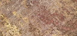 Central medallion detail of New Mahli rug from Pakistan