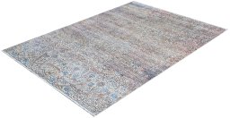 Close-up detail of New Mahli rug from Pakistan showing Wool weave