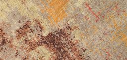 Central medallion detail of New Mahli rug from Pakistan