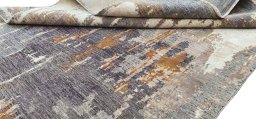 Close-up detail of New Mahli rug from Pakistan showing Wool weave