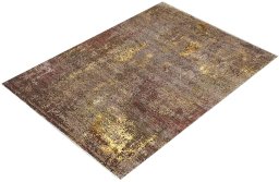 Close-up detail of New Mahli rug from Pakistan showing Wool weave
