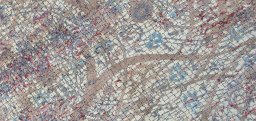 Central medallion detail of New Mahli rug from Pakistan