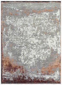 Full view of New Mahli rug from Pakistan, 252 × 169 cm in Beige tones