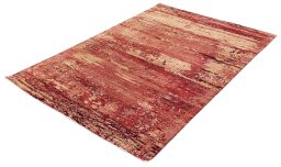 Close-up detail of New Mahli rug from Pakistan showing Wool weave