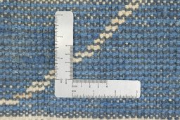 Close-up detail of New Morocco rug from Pakistan showing Wool weave