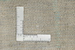 Close-up detail of New Morocco rug from Pakistan showing Wool weave