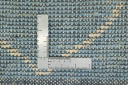 Close-up detail of New Morocco rug from Pakistan showing Wool weave
