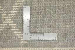 Close-up detail of New Morocco rug from Pakistan showing Wool weave