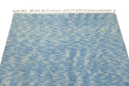 Surface texture of New Morocco rug with natural Wool and intricate pattern