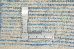 Close-up detail of New Morocco rug from Pakistan showing Wool weave