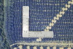 Close-up detail of 1980s Morocco rug from Morocco showing Wool weave