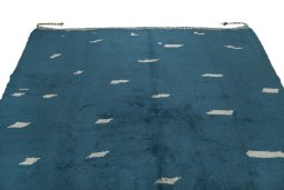 Surface texture of New Morocco rug with natural Wool and intricate pattern