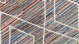 Central medallion detail of New Morocco rug from Pakistan