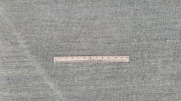 Corner detail of New Morocco rug showing border pattern and Wool pile