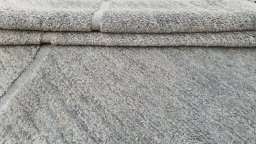 Full view of New Morocco rug from Pakistan, 346 × 254 cm in Gray tones