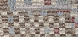 Full view of New Morocco rug from Pakistan, 187 × 133 cm in Multi Color tones