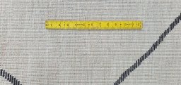 Full view of New Morocco rug from Pakistan, 296 × 200 cm in Beige tones