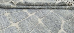 Close-up detail of New Morocco rug from Pakistan showing Wool weave