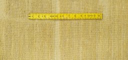 Full view of New Morocco rug from Pakistan, 240 × 173 cm in Yellow tones